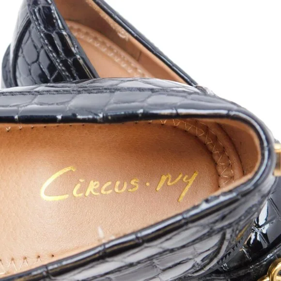 Circus NY by Sam Edelman Deana Croc Embossed loafers (4925) - Picture 10 of 11
